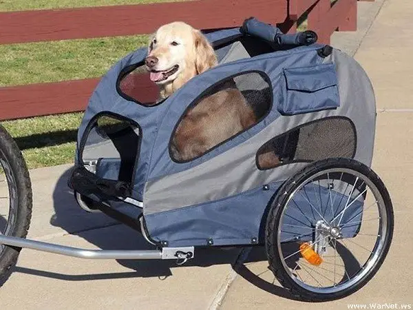 ρυμουλκούμενο ποδήλατο για το σκύλο